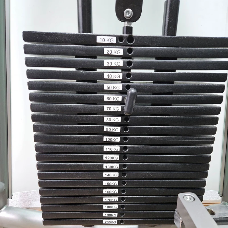 Proxomed - AS, Funktionsstemme, Beinpresse verstellbar sitzend - liegend, 200kg Gewichtsblock, gebraucht - überholter Zustand