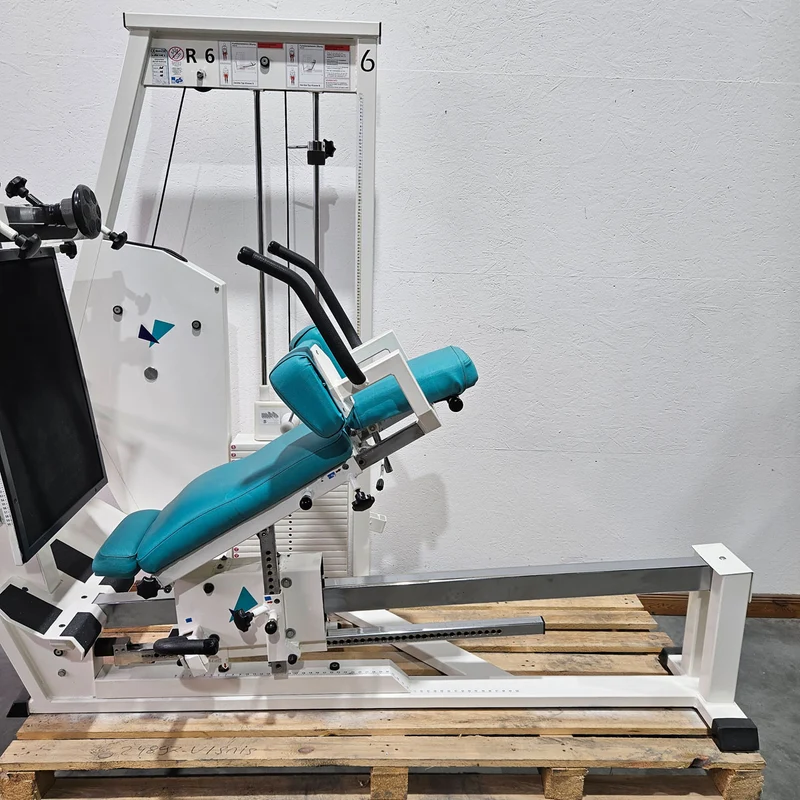 MKB Keller Funktionsstemme, Beinpresse verstellbar sitzend - liegend, Kippkreisel, 180kg Gewichtsblock, Farbe Weiß, gebraucht - überholter Zustand